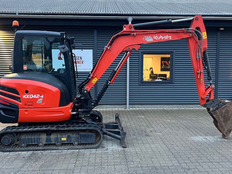 Bagger des Typs Kubota Kx042-4 Hydraulisk s40 + graveskovl, Gebrauchtmaschine in Rønnede (Bild 1)