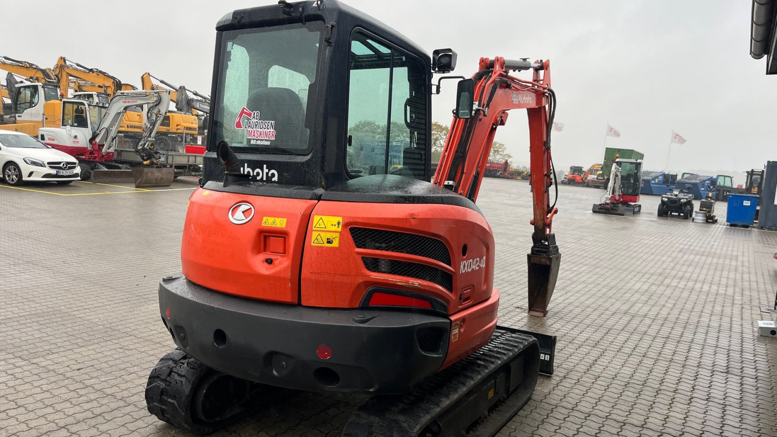 Bagger of the type Kubota Kx042-4 Hydraulisk skovlskifte, Gebrauchtmaschine in Rønnede (Picture 2)