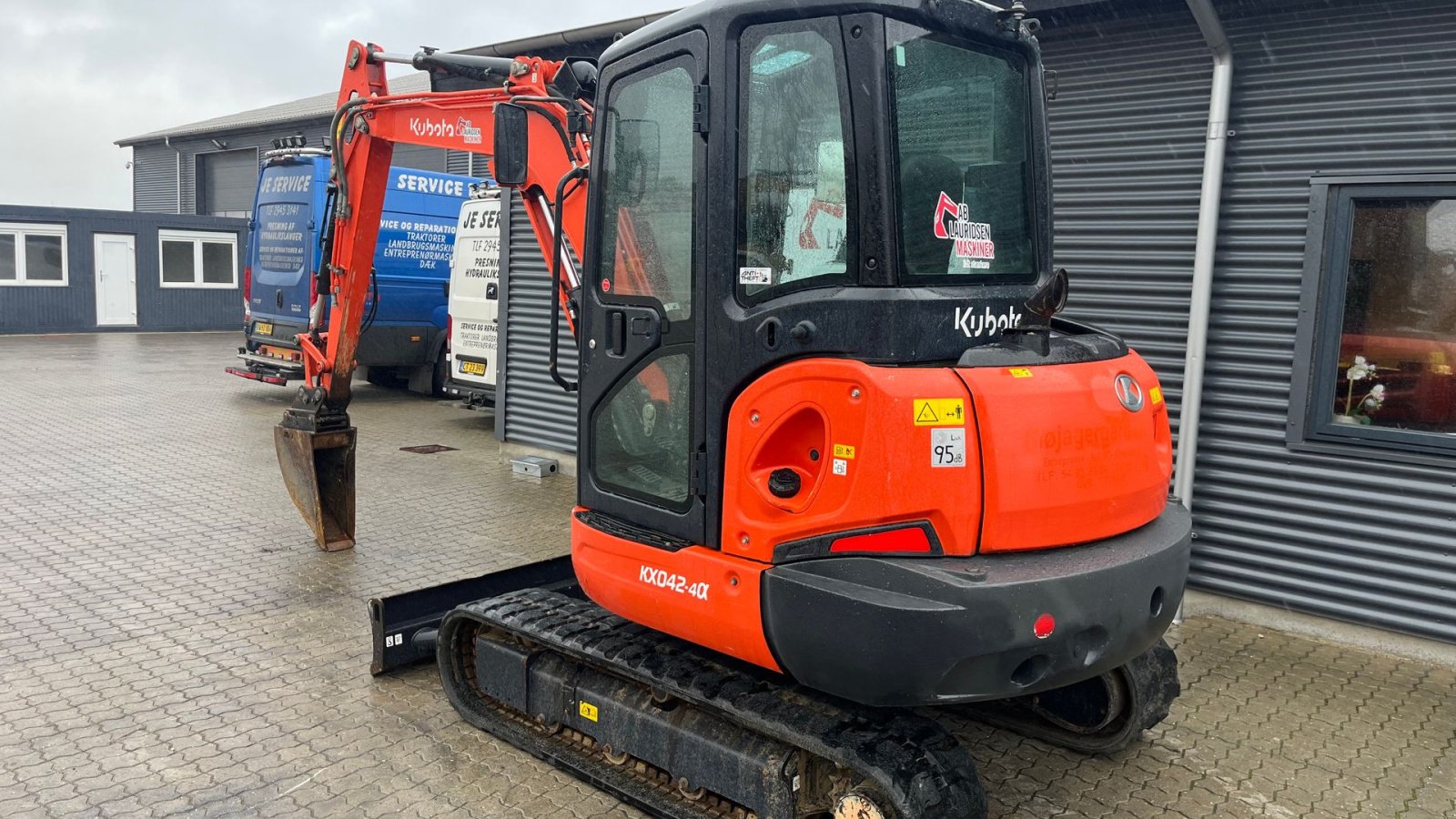 Bagger of the type Kubota Kx042-4 Hydraulisk skovlskifte, Gebrauchtmaschine in Rønnede (Picture 3)