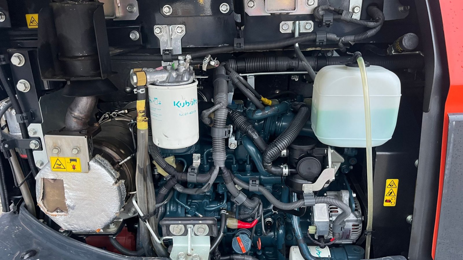 Bagger typu Kubota KX060-5 Centralsmørring og nyere Engcon rotortilt kun kørt 1332t, Gebrauchtmaschine v Rønnede (Obrázek 12)