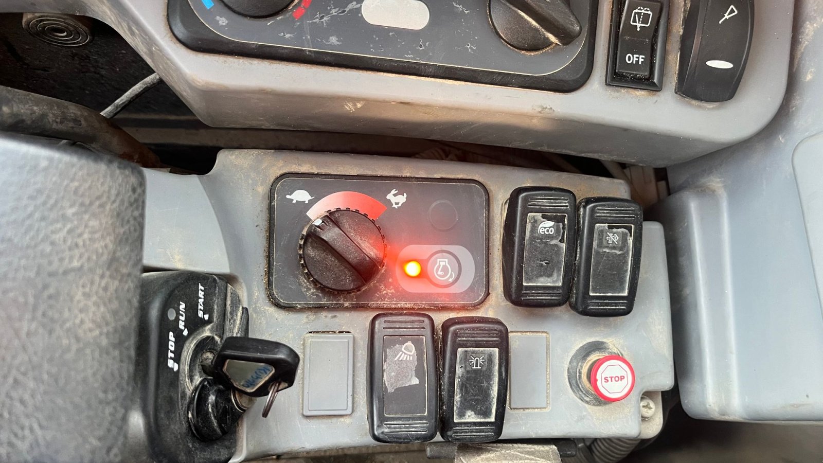 Bagger des Typs Kubota KX080-4 Engcon rotortilt og centralsmørring, Gebrauchtmaschine in Rønnede (Bild 8)