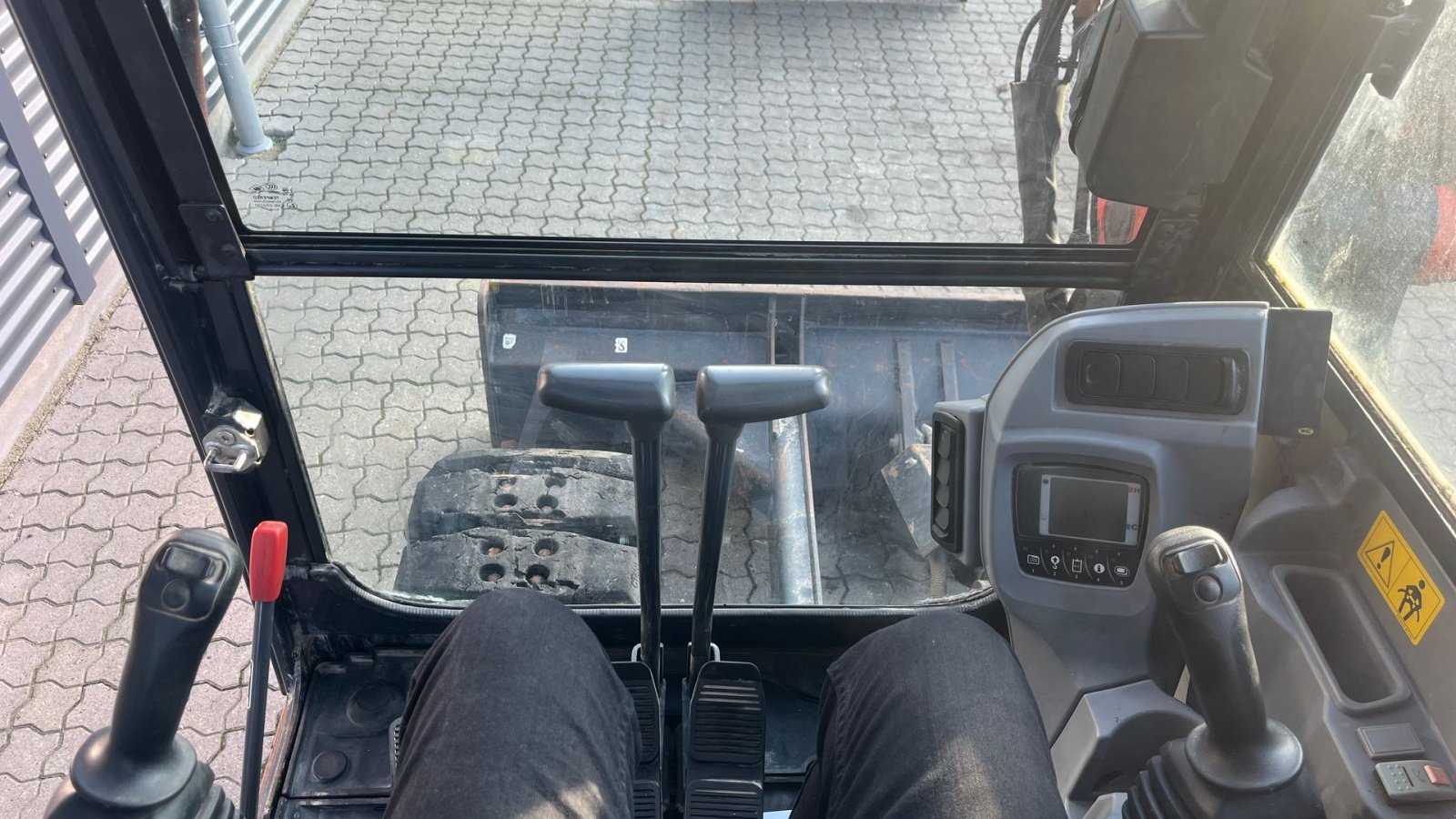 Bagger des Typs Kubota KX080-4 Engcon rotortilt og centralsmørring, Gebrauchtmaschine in Rønnede (Bild 9)