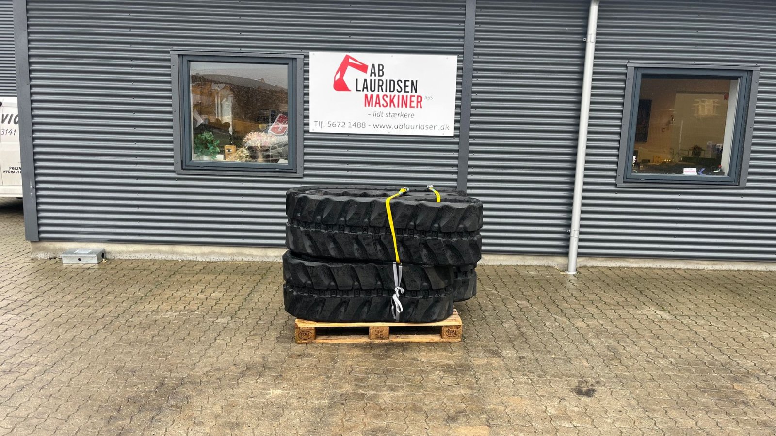 Bagger του τύπου Kubota kx080 450x76x81,5fs Nye bånd/bælter til Kubota kx80/85, Gebrauchtmaschine σε Rønnede (Φωτογραφία 1)