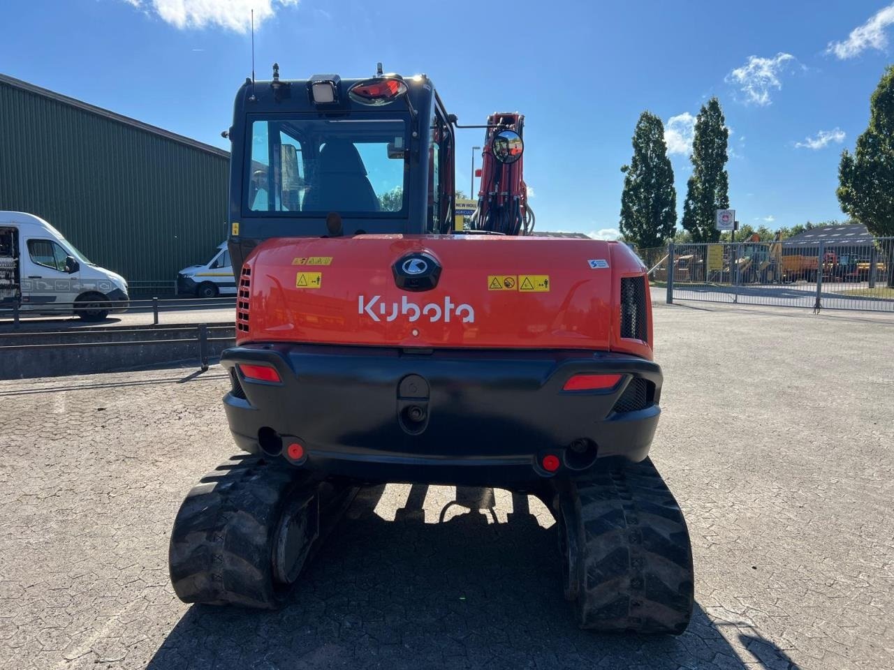 Bagger typu Kubota KX085-5, Gebrauchtmaschine v Middelfart (Obrázek 14)