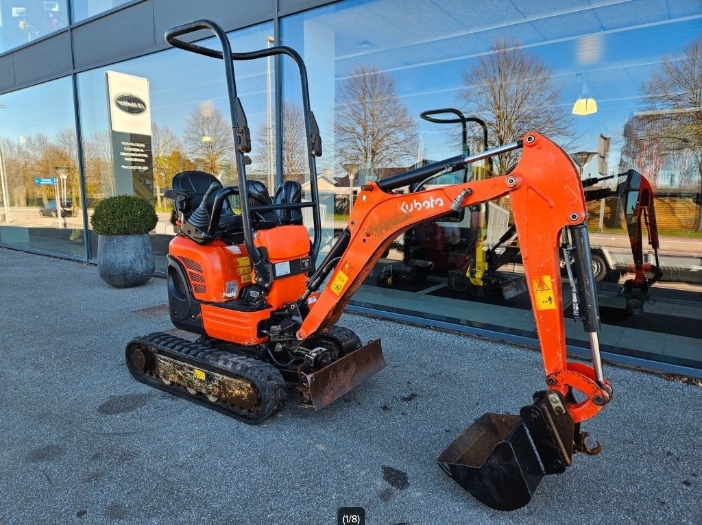 Bagger des Typs Kubota U 10-3, Gebrauchtmaschine in Fårevejle (Bild 1)