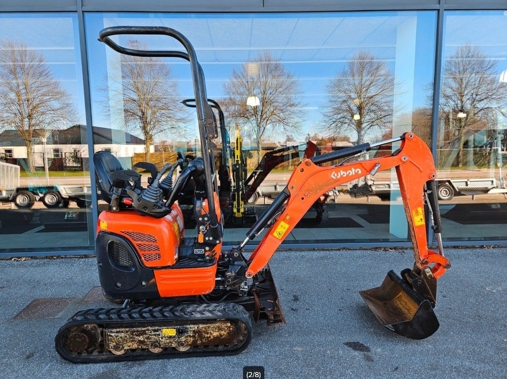 Bagger des Typs Kubota U 10-3, Gebrauchtmaschine in Fårevejle (Bild 2)