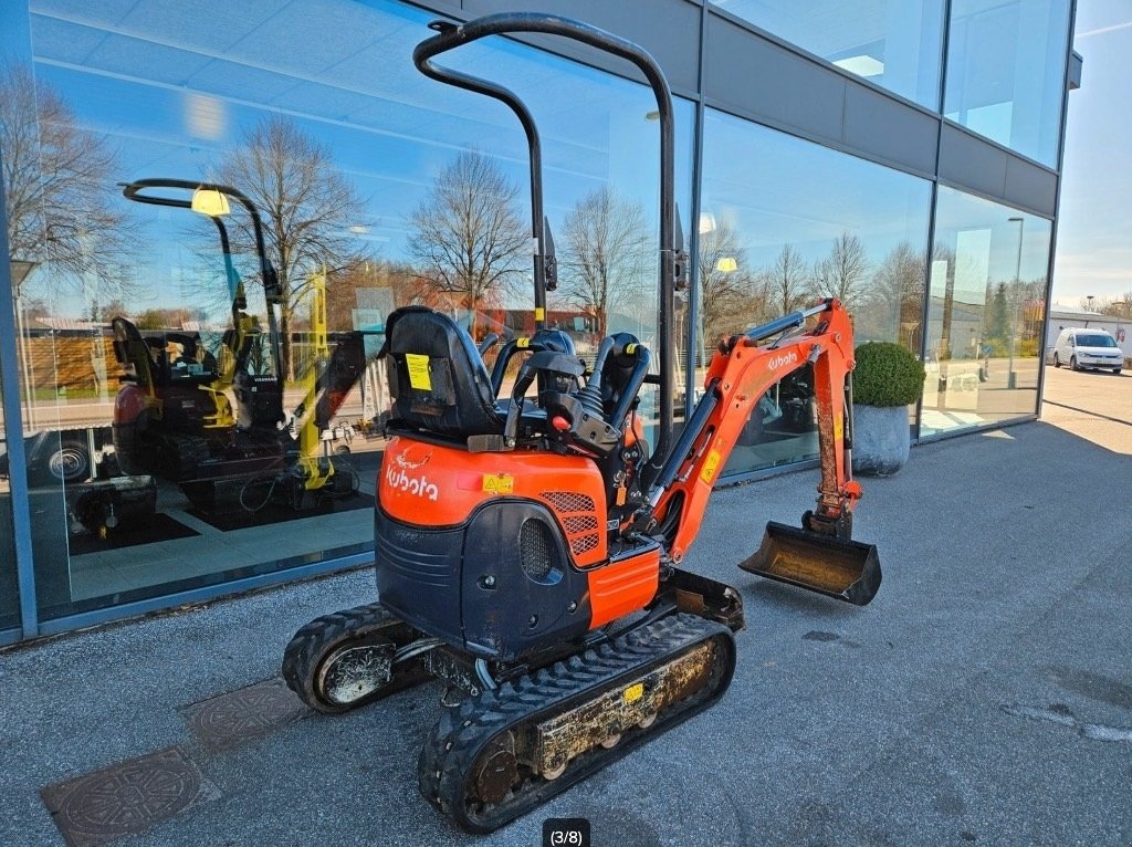 Bagger des Typs Kubota U 10-3, Gebrauchtmaschine in Fårevejle (Bild 3)