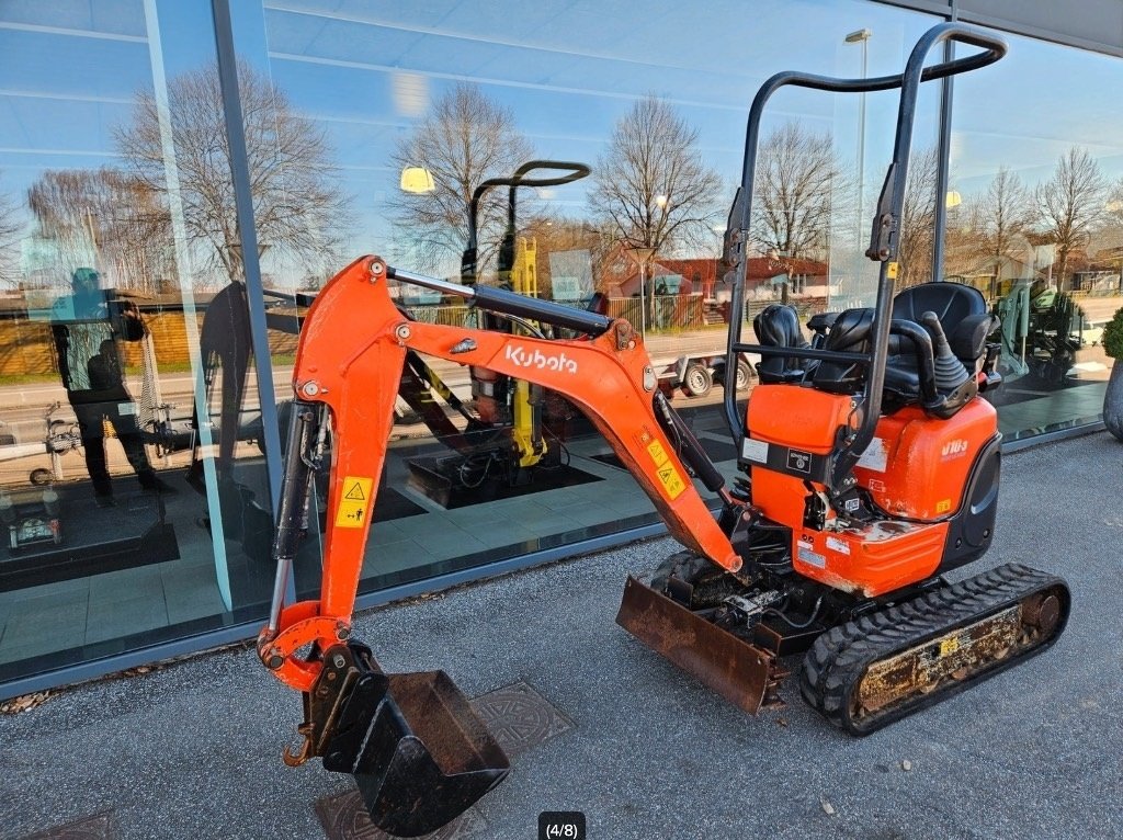 Bagger des Typs Kubota U 10-3, Gebrauchtmaschine in Fårevejle (Bild 4)