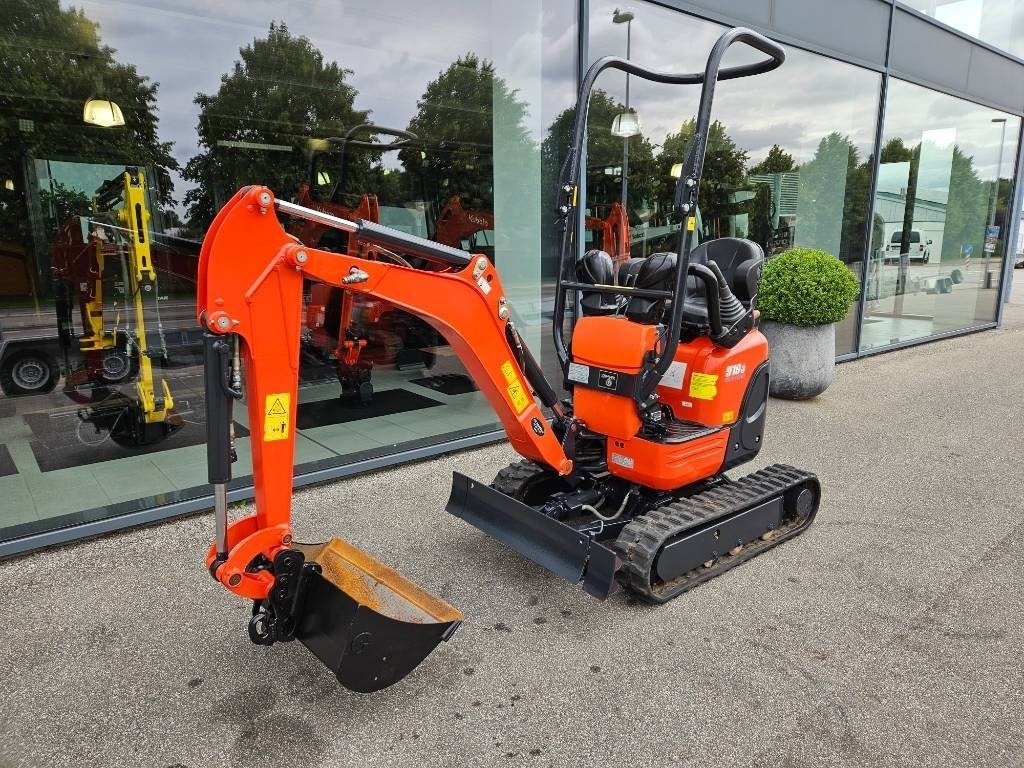 Bagger des Typs Kubota U 10-3, Gebrauchtmaschine in Fårevejle (Bild 4)