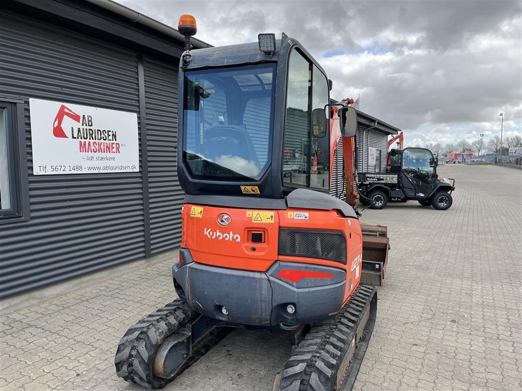 Bagger tipa Kubota U 27-4 kipbar planerskovl og 3 graveskovle, Gebrauchtmaschine u Rønnede (Slika 6)