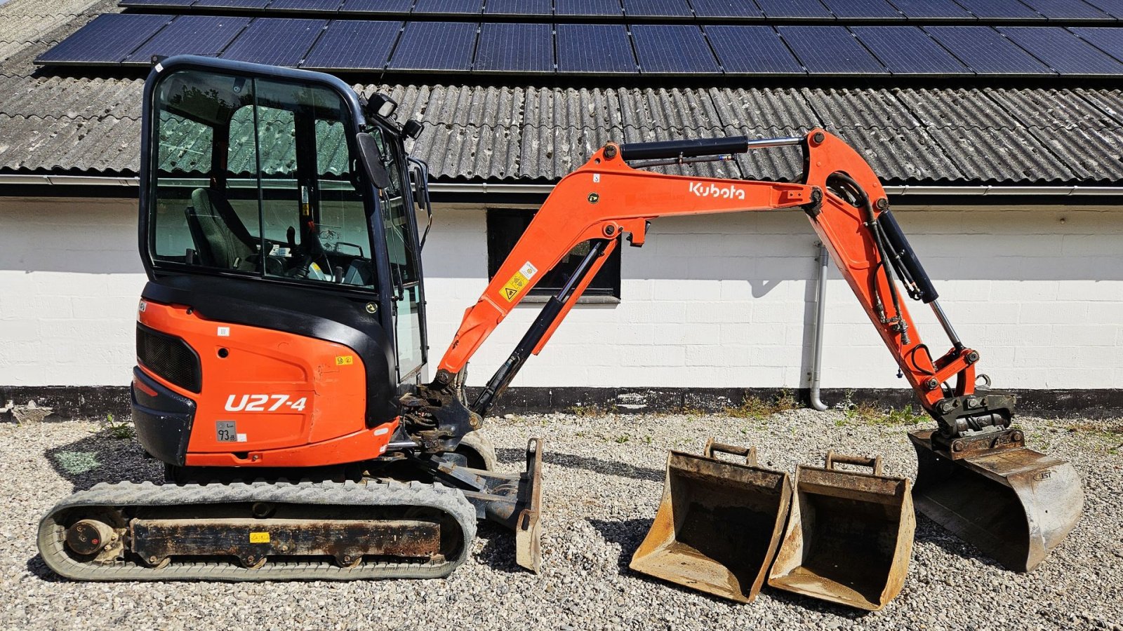 Bagger tipa Kubota U 27-4 / skovlsæt / med powertilt og 3800 timer, Gebrauchtmaschine u Arden (Slika 1)