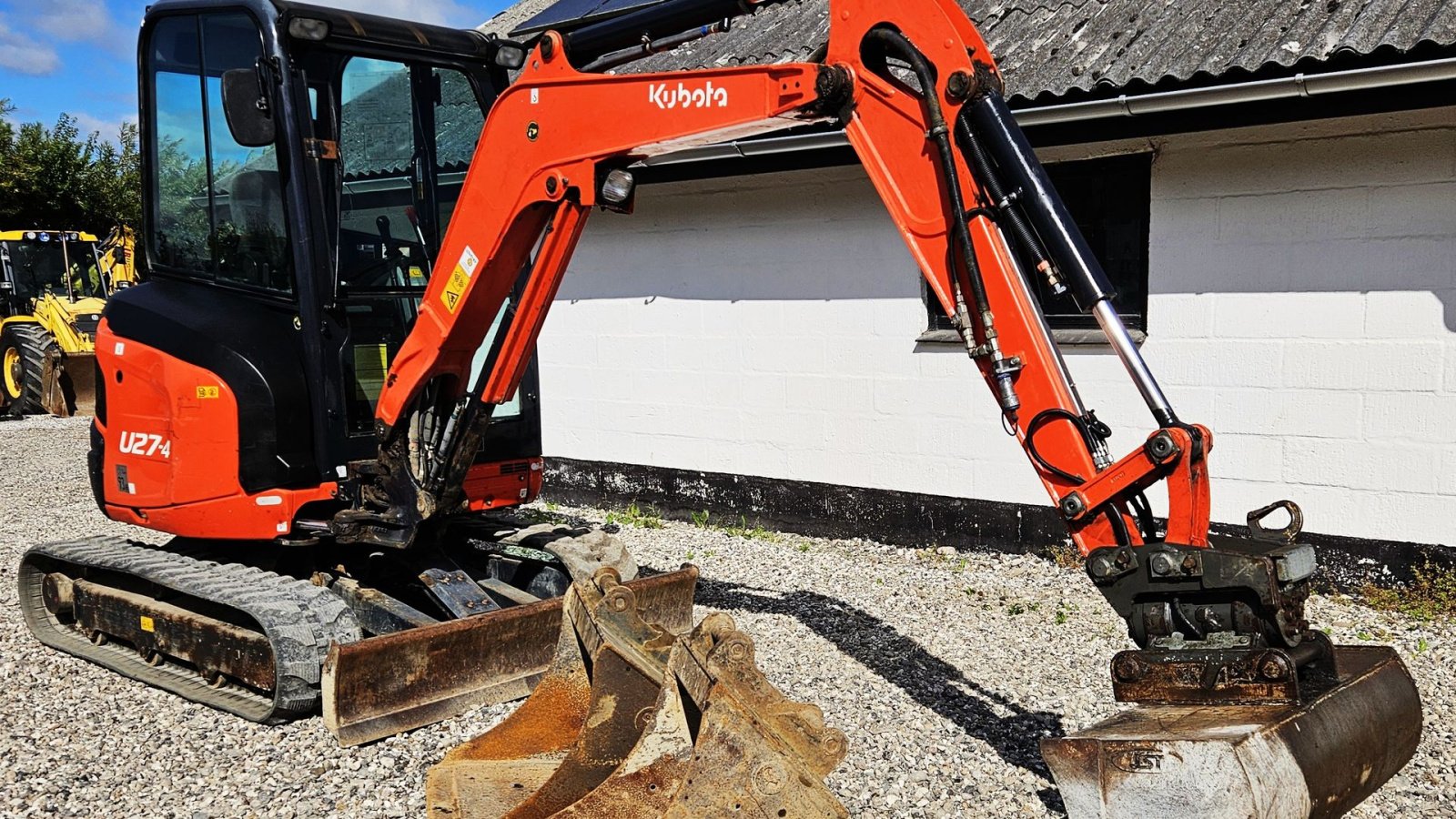 Bagger tipa Kubota U 27-4 / skovlsæt / med powertilt og 3800 timer, Gebrauchtmaschine u Arden (Slika 3)