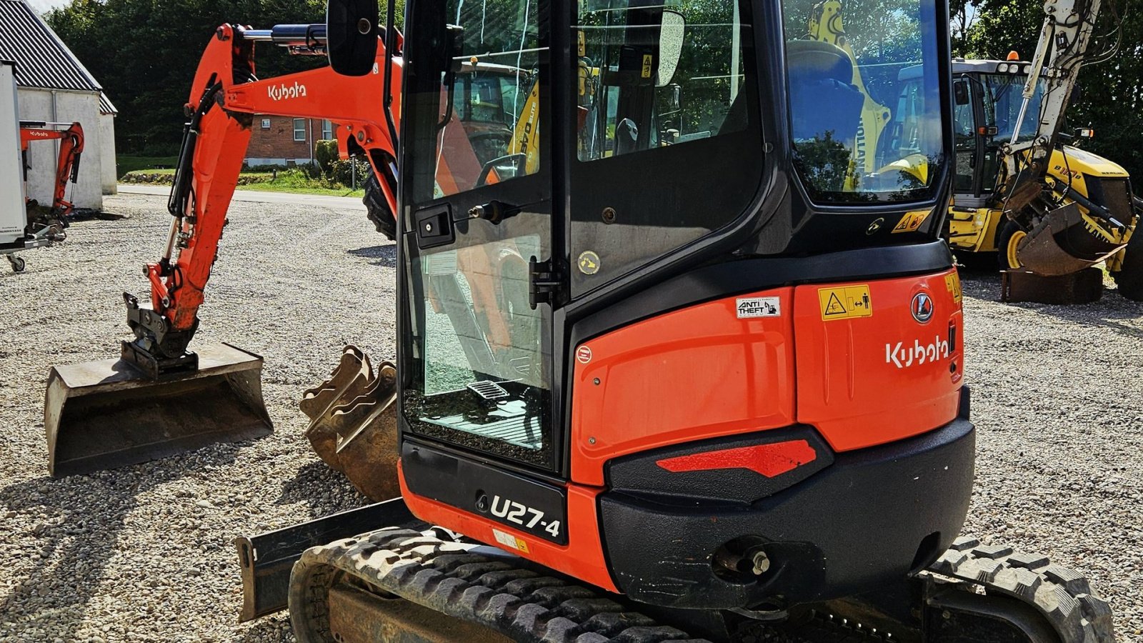 Bagger tipa Kubota U 27-4 / skovlsæt / med powertilt og 3800 timer, Gebrauchtmaschine u Arden (Slika 7)