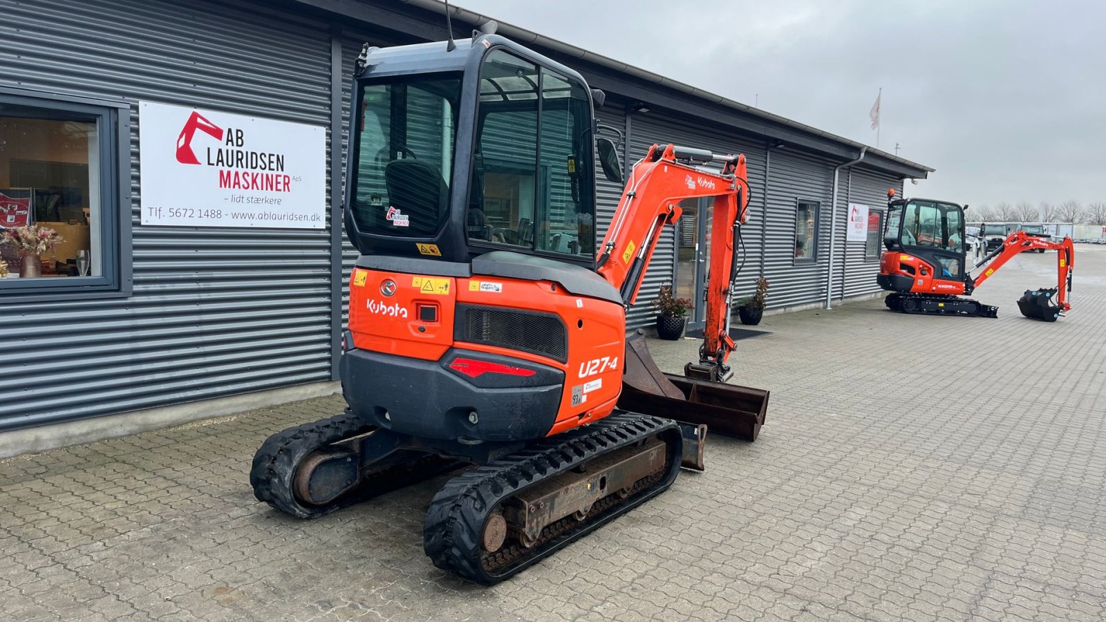 Bagger a típus Kubota U 27-4 Tiltman med hydraulisk s40, Gebrauchtmaschine ekkor: Rønnede (Kép 13)
