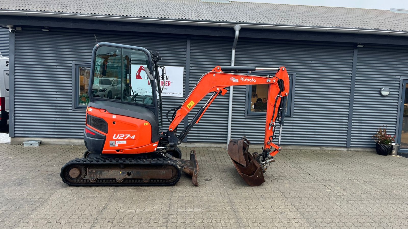 Bagger a típus Kubota U 27-4 Tiltman med hydraulisk s40, Gebrauchtmaschine ekkor: Rønnede (Kép 1)