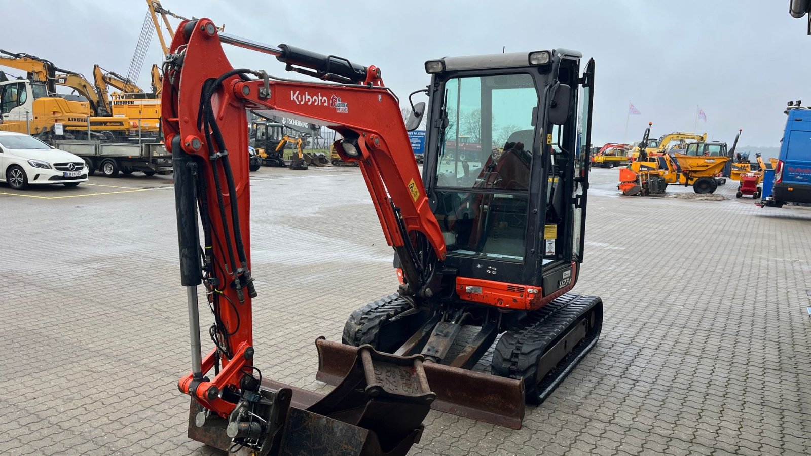 Bagger a típus Kubota U 27-4 Tiltman med hydraulisk s40, Gebrauchtmaschine ekkor: Rønnede (Kép 15)