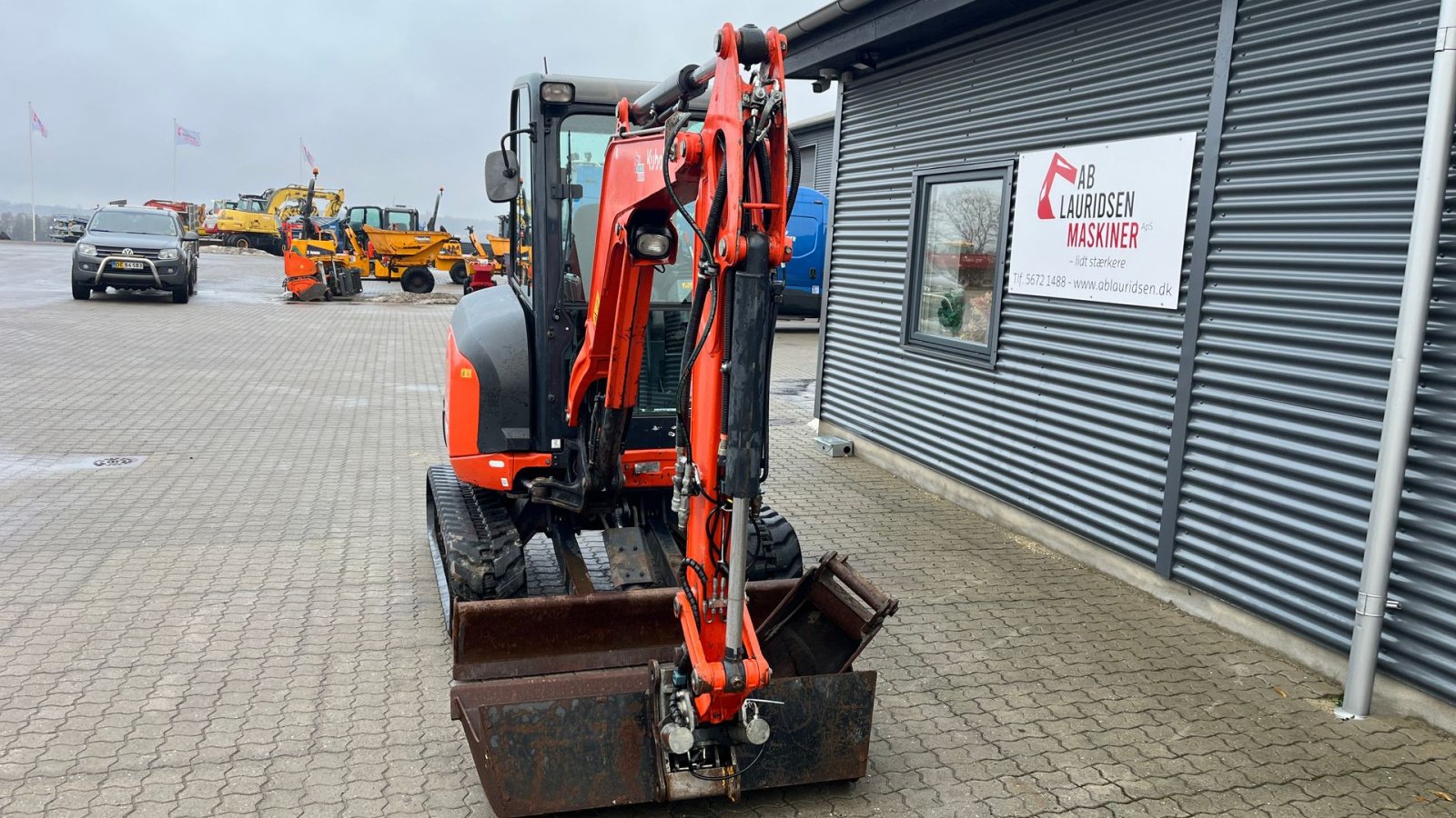 Bagger a típus Kubota U 27-4 Tiltman med hydraulisk s40, Gebrauchtmaschine ekkor: Rønnede (Kép 3)