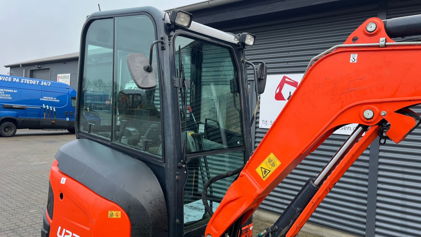 Bagger a típus Kubota U 27-4 Tiltman med hydraulisk s40, Gebrauchtmaschine ekkor: Rønnede (Kép 17)