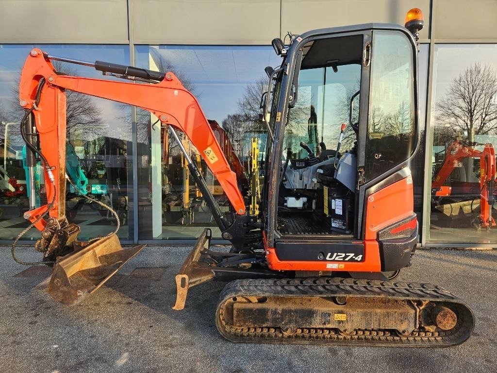 Bagger Türe ait Kubota U 27-4, Gebrauchtmaschine içinde Fårevejle (resim 5)