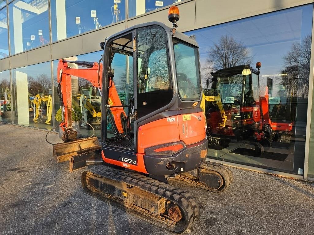 Bagger Türe ait Kubota U 27-4, Gebrauchtmaschine içinde Fårevejle (resim 6)