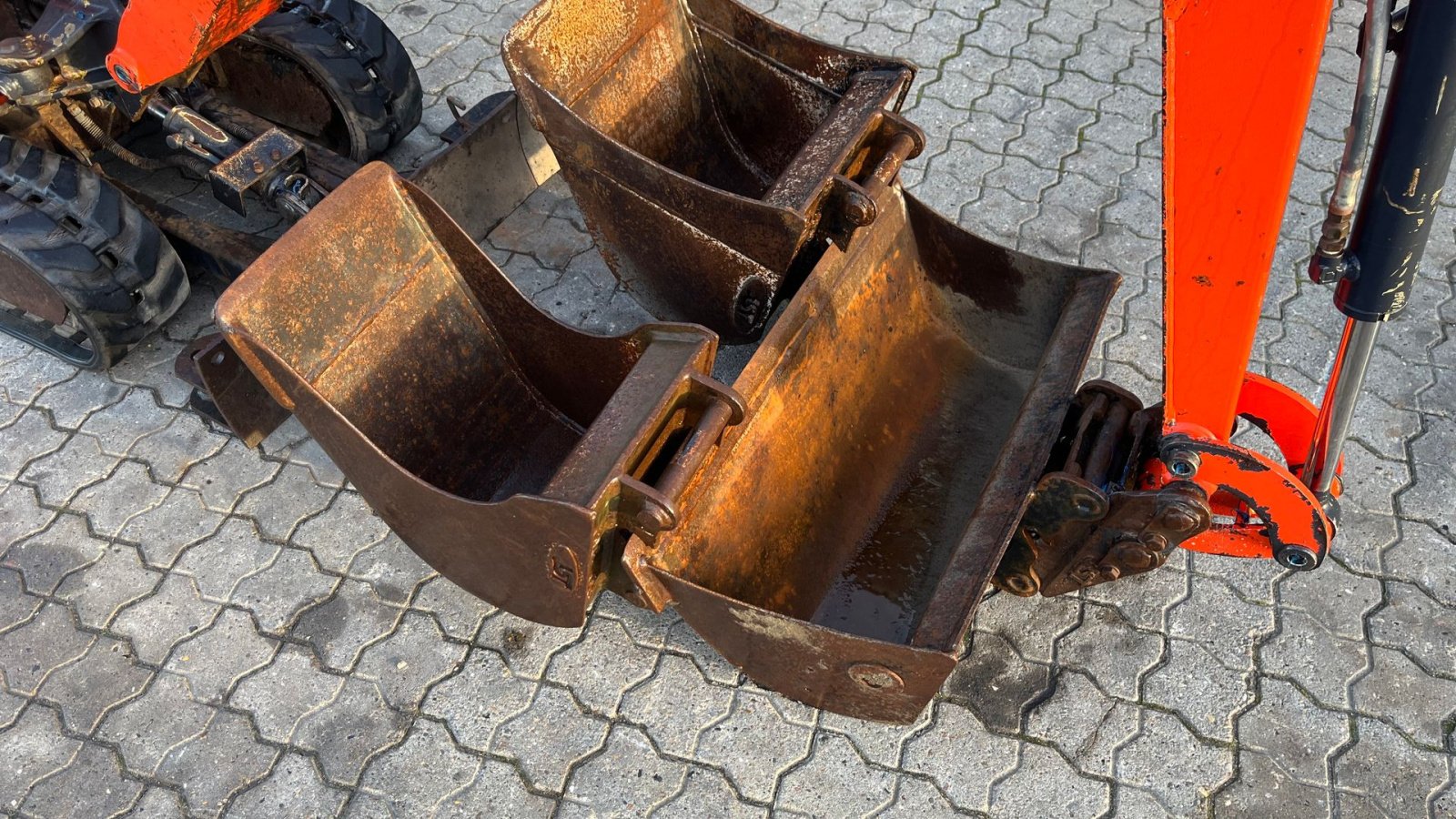 Bagger typu Kubota U10-3 Halvautomatisk s30 fæste og 3 skovle., Gebrauchtmaschine v Rønnede (Obrázek 4)