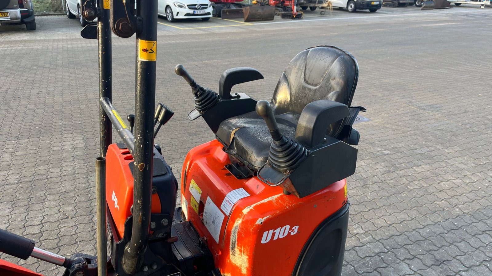 Bagger typu Kubota U10-3 Halvautomatisk s30 fæste og 3 skovle., Gebrauchtmaschine v Rønnede (Obrázek 8)