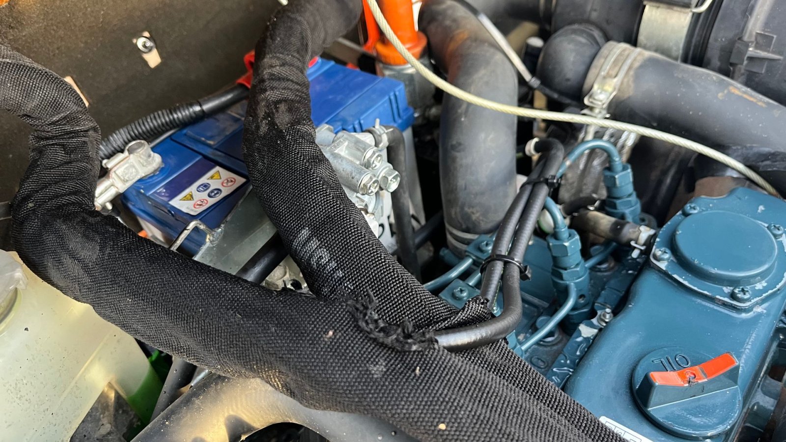 Bagger typu Kubota U10-3 Halvautomatisk s30 fæste og 3 skovle., Gebrauchtmaschine v Rønnede (Obrázek 13)