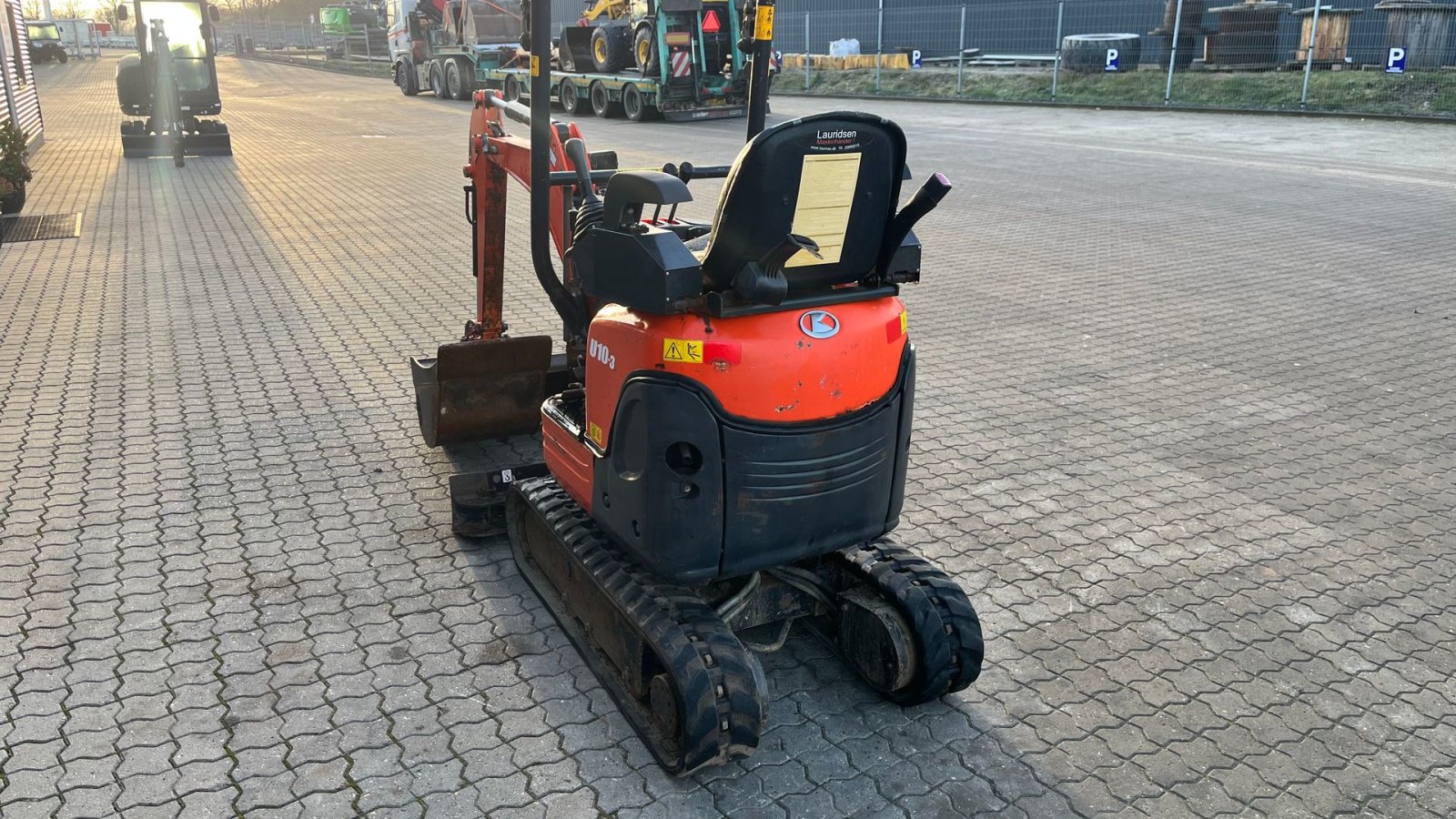 Bagger typu Kubota U10-3 Halvautomatisk s30 fæste og 3 skovle., Gebrauchtmaschine v Rønnede (Obrázek 11)