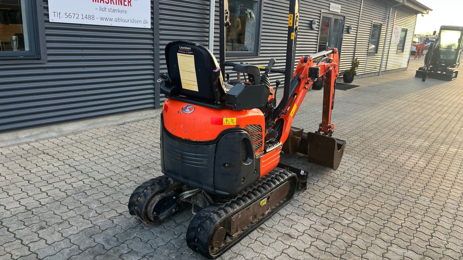 Bagger typu Kubota U10-3 Halvautomatisk s30 fæste og 3 skovle., Gebrauchtmaschine v Rønnede (Obrázek 10)