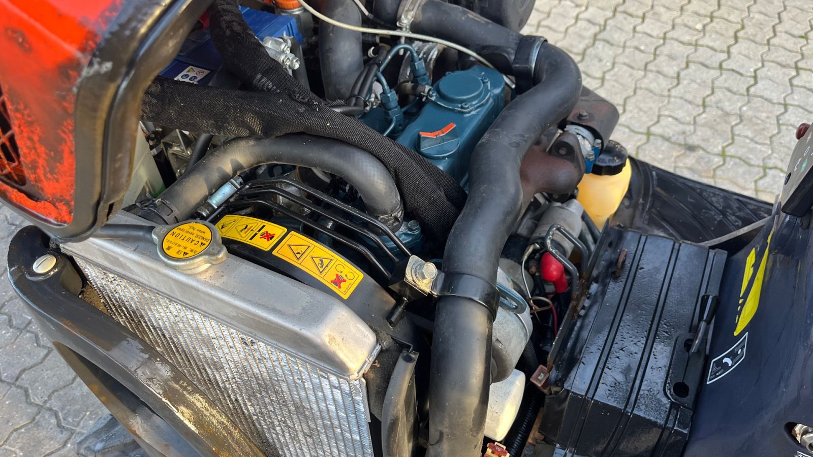 Bagger typu Kubota U10-3 Halvautomatisk s30 fæste og 3 skovle., Gebrauchtmaschine v Rønnede (Obrázek 12)