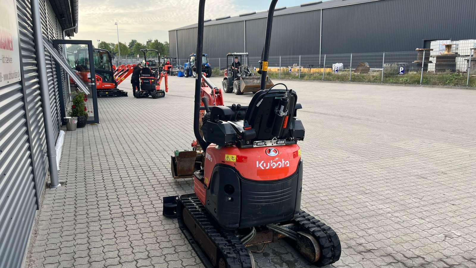 Bagger of the type Kubota U10-3 Hurtig skifte +3skovle, Gebrauchtmaschine in Rønnede (Picture 9)