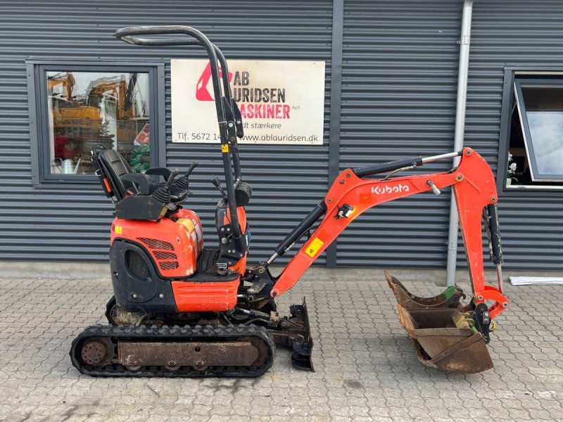 Bagger des Typs Kubota U10-3 Hurtig skifte +3skovle, Gebrauchtmaschine in Rønnede (Bild 1)