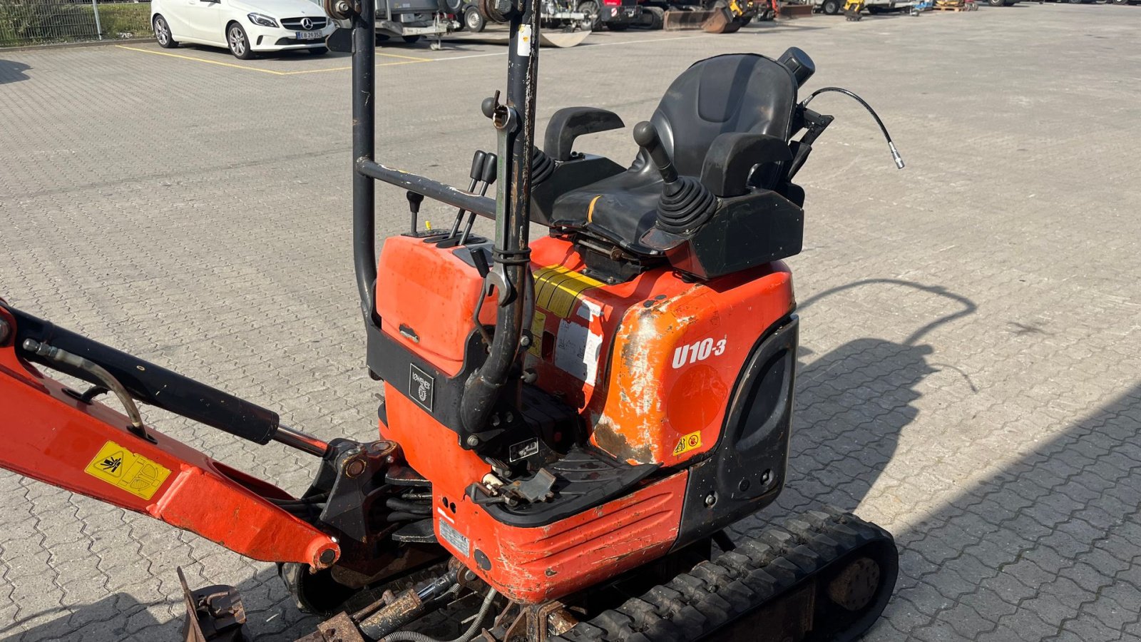 Bagger typu Kubota U10-3 Kipbar planerskovl og 2 grave skovle, Gebrauchtmaschine v Rønnede (Obrázek 5)