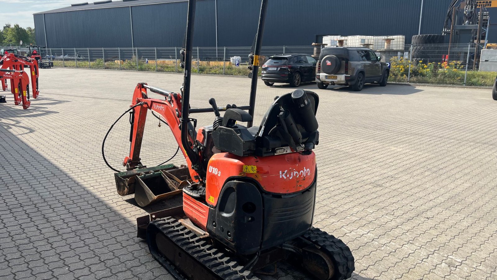 Bagger typu Kubota U10-3 Kipbar planerskovl og 2 grave skovle, Gebrauchtmaschine v Rønnede (Obrázek 8)