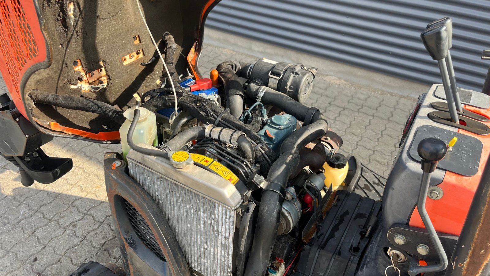 Bagger typu Kubota U10-3 Kipbar planerskovl og 2 grave skovle, Gebrauchtmaschine v Rønnede (Obrázek 9)