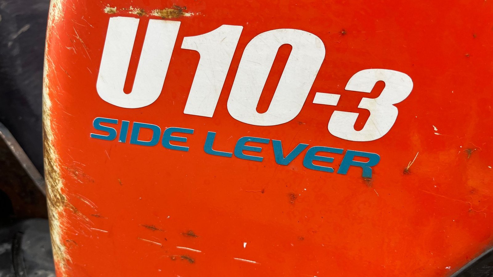 Bagger типа Kubota U10-3 Side Lever med udskudsarm, Gebrauchtmaschine в Rønnede (Фотография 8)