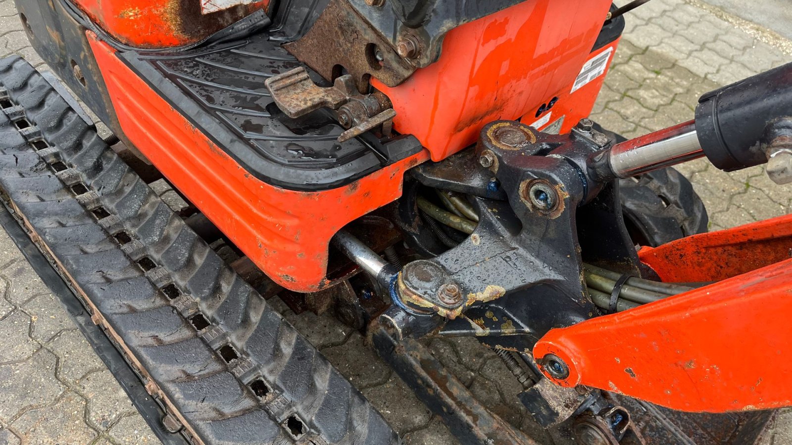 Bagger типа Kubota U10-3 Side Lever med udskudsarm, Gebrauchtmaschine в Rønnede (Фотография 12)