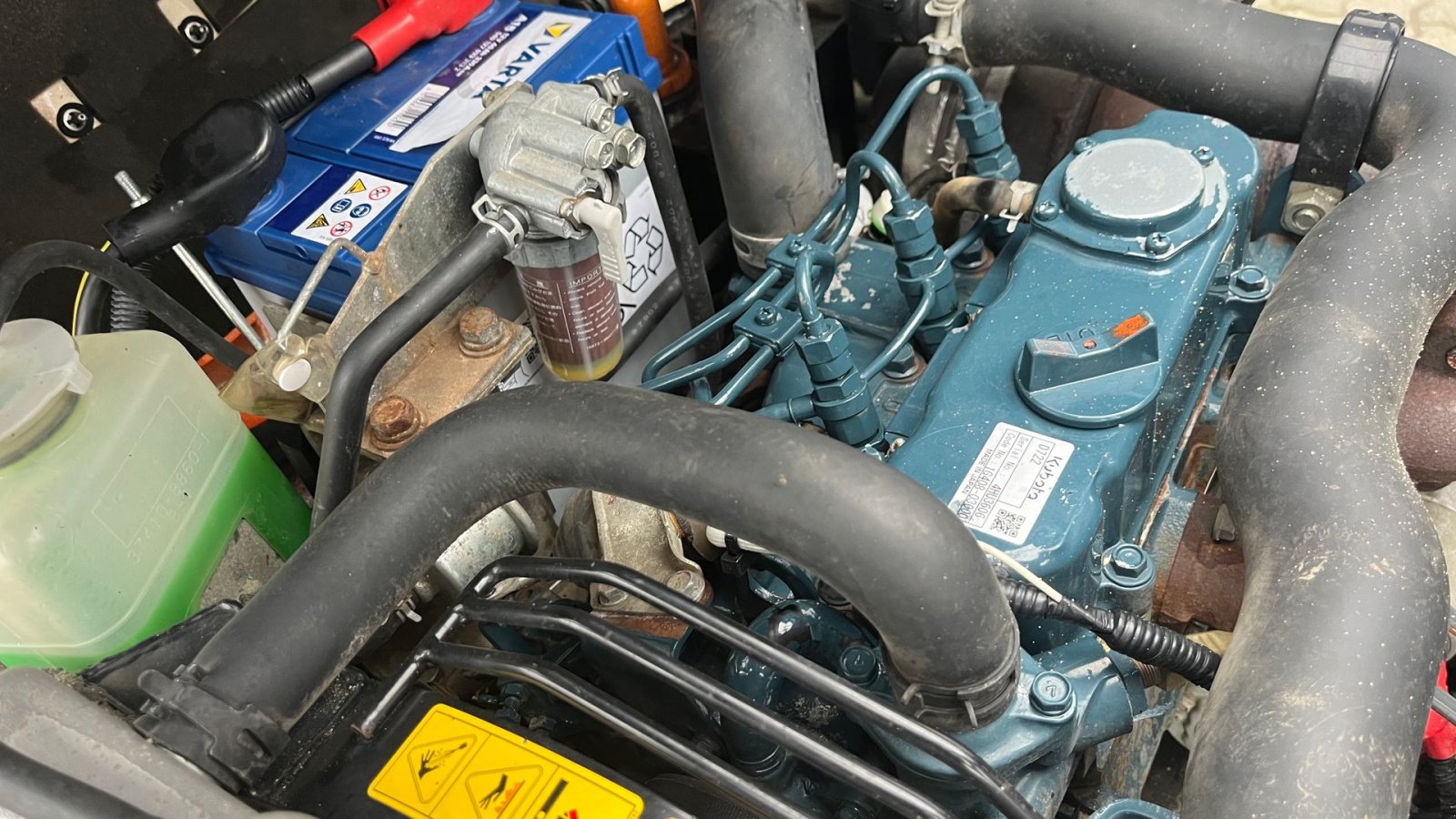 Bagger типа Kubota U10-3 Side Lever med udskudsarm, Gebrauchtmaschine в Rønnede (Фотография 13)