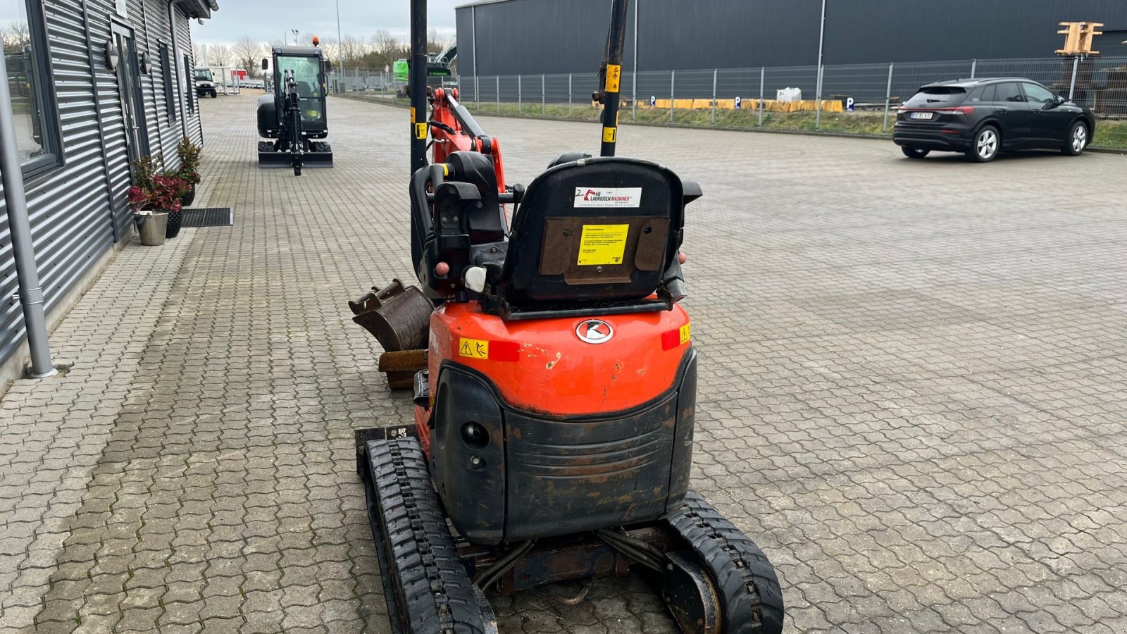Bagger типа Kubota U10-3 Side Lever med udskudsarm, Gebrauchtmaschine в Rønnede (Фотография 9)