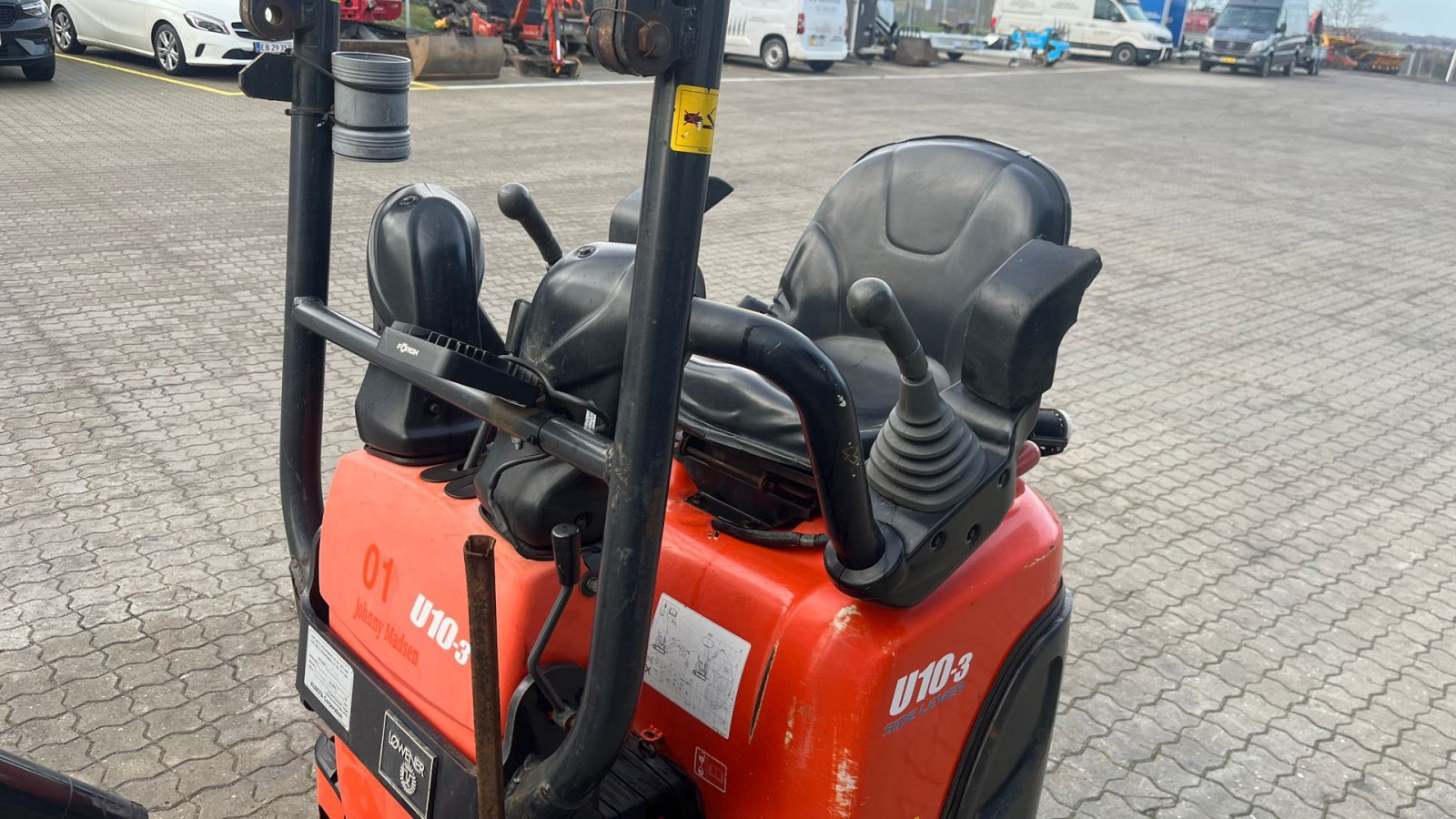 Bagger a típus Kubota U10-3 SL Med udskudsarm kun kørt 916, Gebrauchtmaschine ekkor: Rønnede (Kép 10)