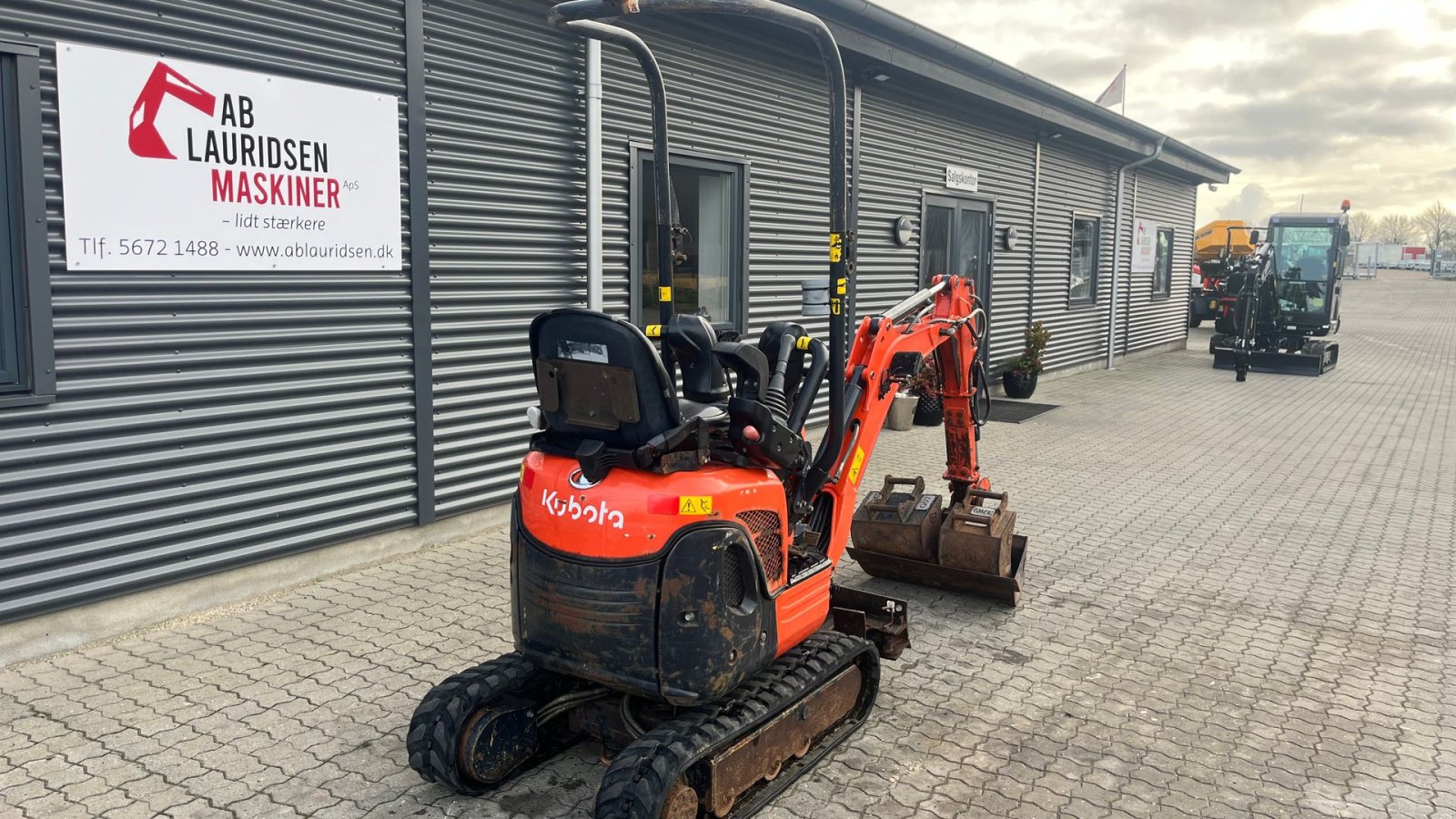 Bagger a típus Kubota U10-3 SL Med udskudsarm kun kørt 916, Gebrauchtmaschine ekkor: Rønnede (Kép 12)