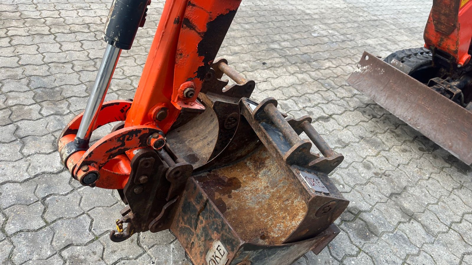 Bagger a típus Kubota U10-3 SL Med udskudsarm kun kørt 916, Gebrauchtmaschine ekkor: Rønnede (Kép 5)