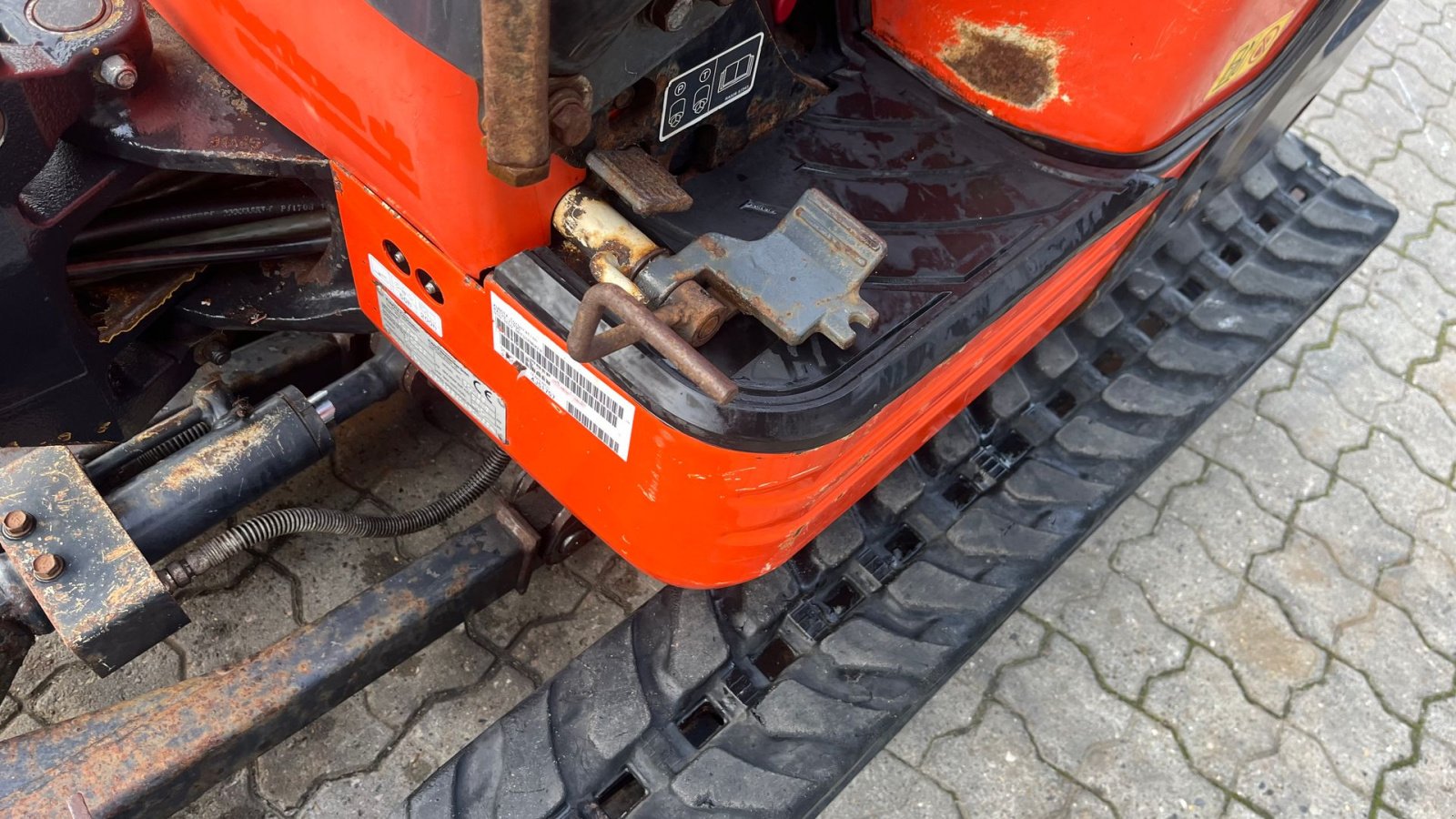 Bagger a típus Kubota U10-3 SL Med udskudsarm kun kørt 916, Gebrauchtmaschine ekkor: Rønnede (Kép 8)