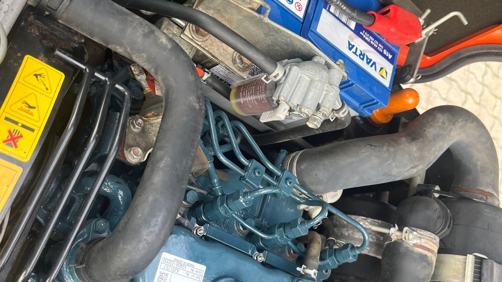 Bagger a típus Kubota U10-3 SL Med udskudsarm kun kørt 916, Gebrauchtmaschine ekkor: Rønnede (Kép 14)