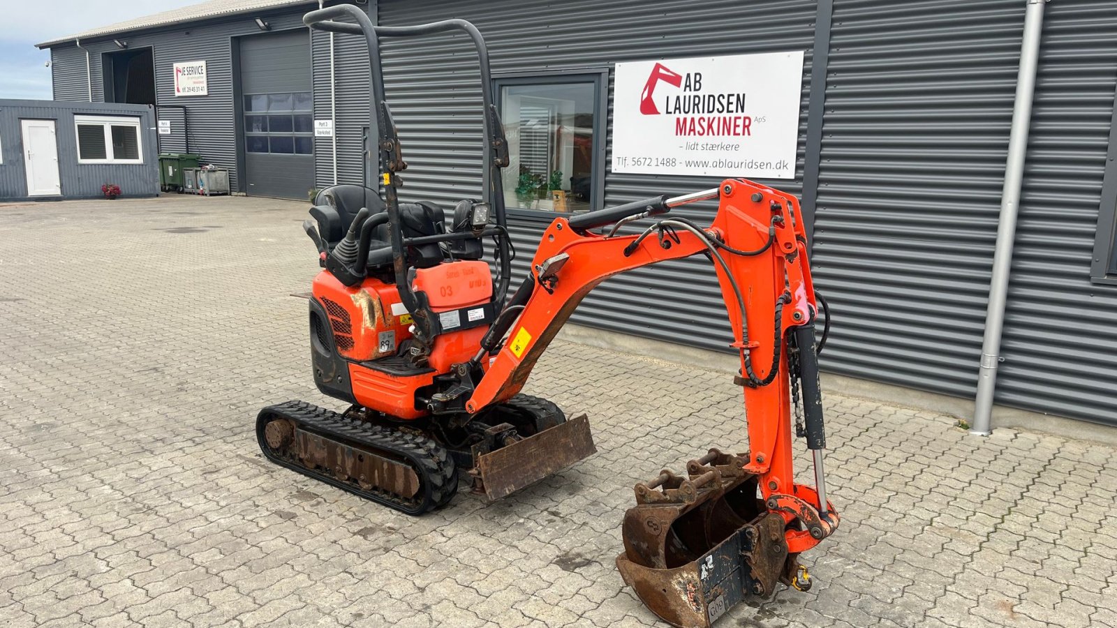 Bagger of the type Kubota U10-3 SL med udskudsarm, Gebrauchtmaschine in Rønnede (Picture 2)