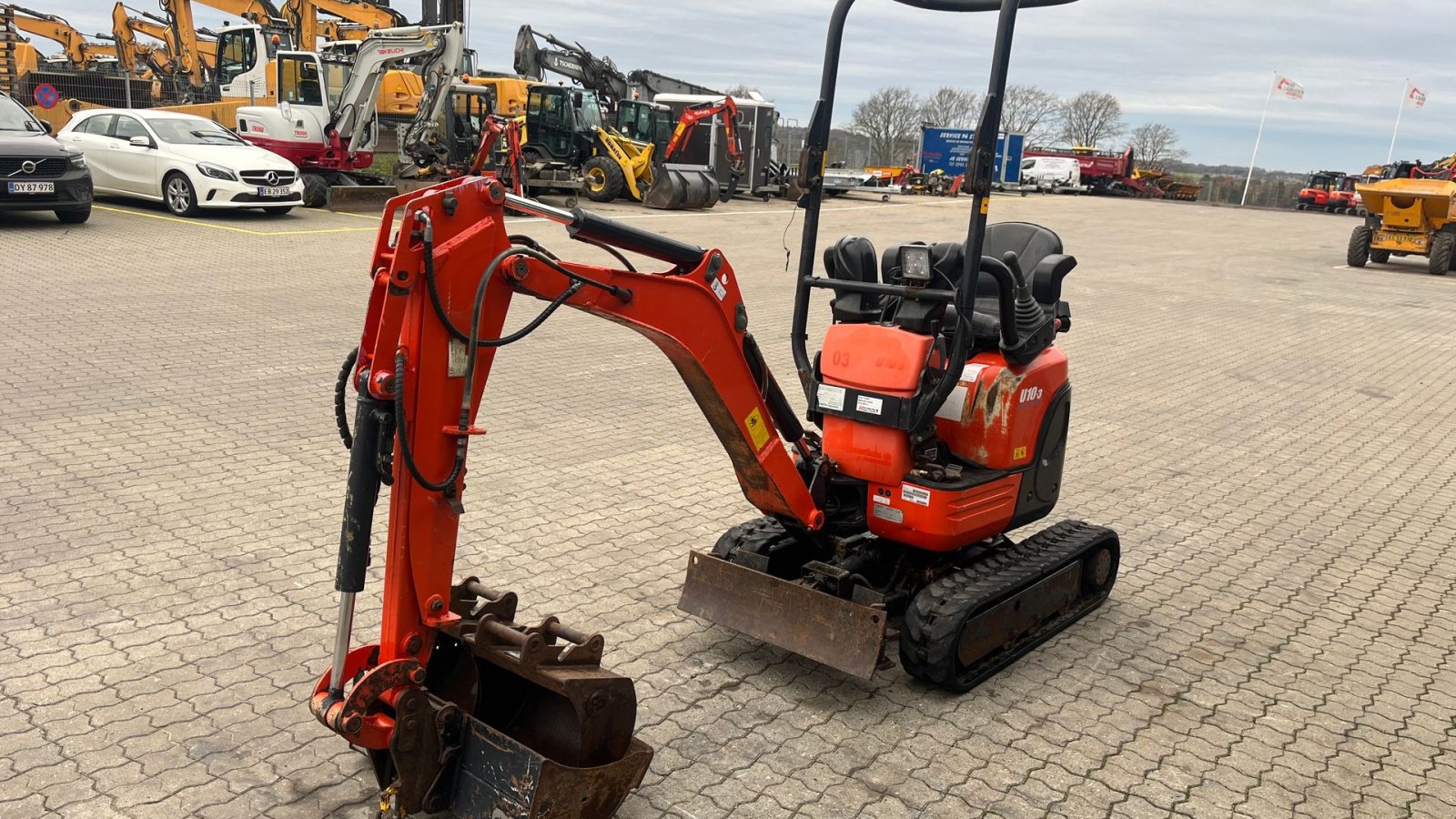 Bagger of the type Kubota U10-3 SL med udskudsarm, Gebrauchtmaschine in Rønnede (Picture 4)