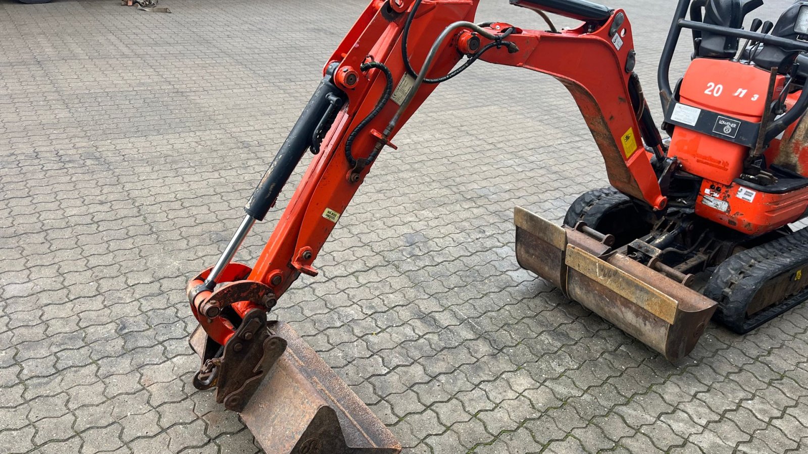 Bagger of the type Kubota U10-3 SL med usdkudsarm og 3 skovle, Gebrauchtmaschine in Rønnede (Picture 5)