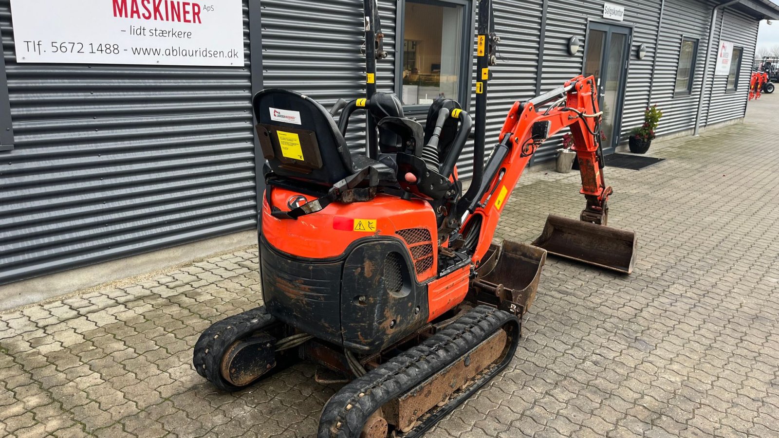 Bagger of the type Kubota U10-3 SL med usdkudsarm og 3 skovle, Gebrauchtmaschine in Rønnede (Picture 12)