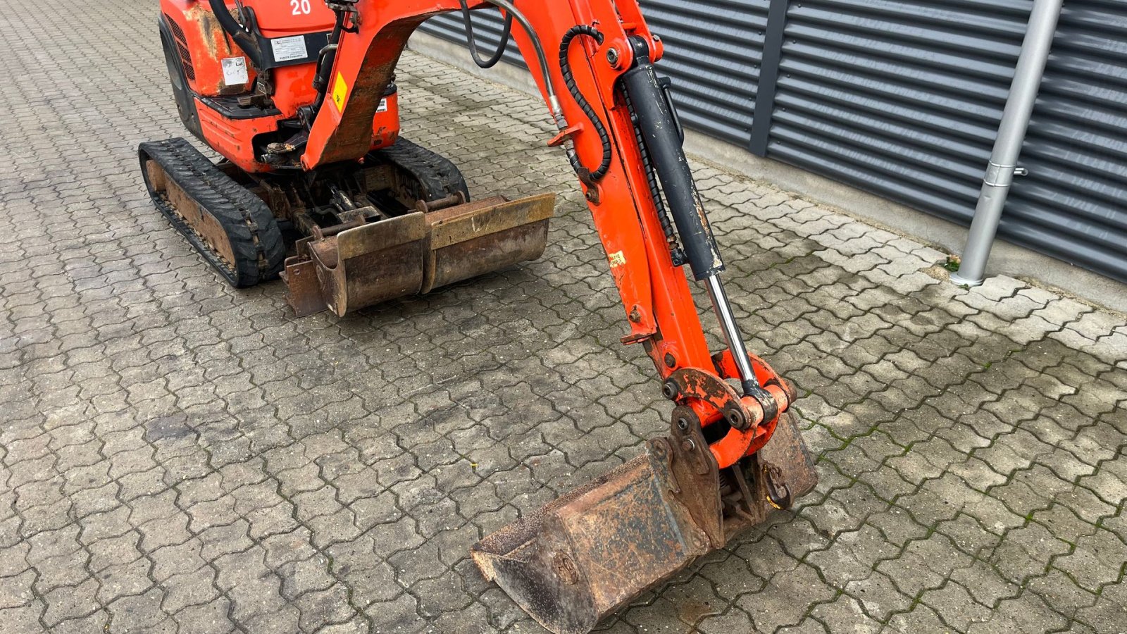 Bagger of the type Kubota U10-3 SL med usdkudsarm og 3 skovle, Gebrauchtmaschine in Rønnede (Picture 3)