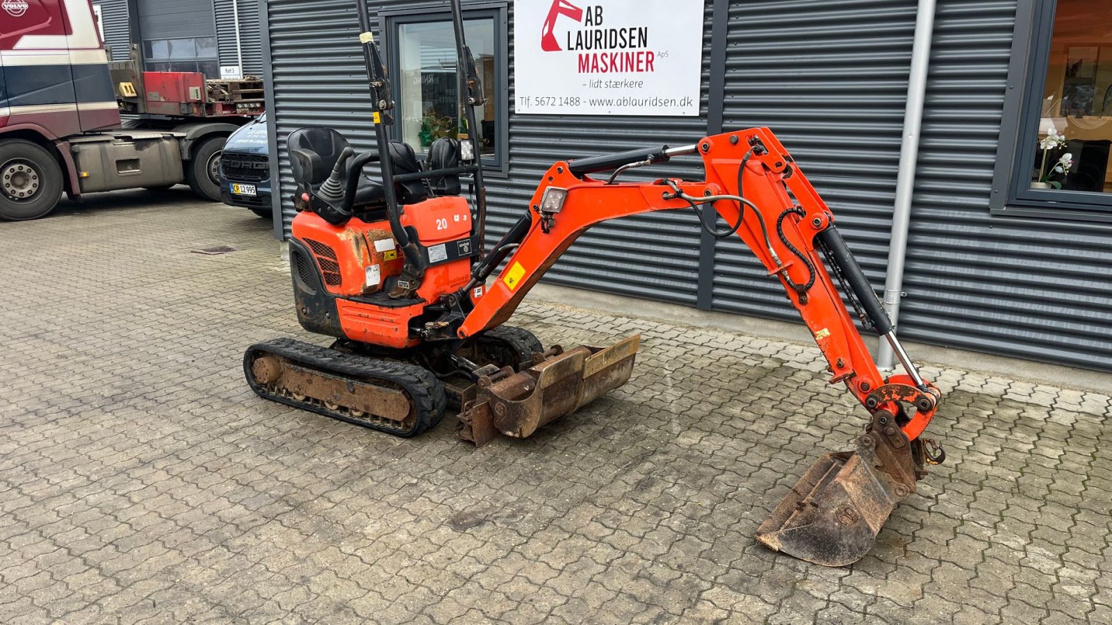 Bagger of the type Kubota U10-3 SL med usdkudsarm og 3 skovle, Gebrauchtmaschine in Rønnede (Picture 2)
